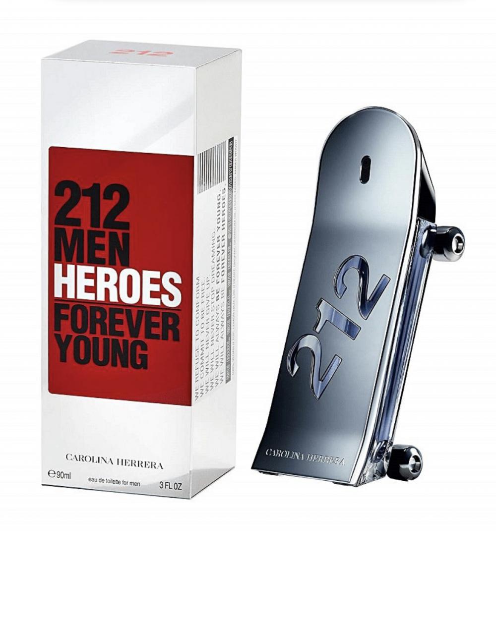 Carolina Herrera 212 Heroes Men EDT 90  ml  Erkek Parfümü arc